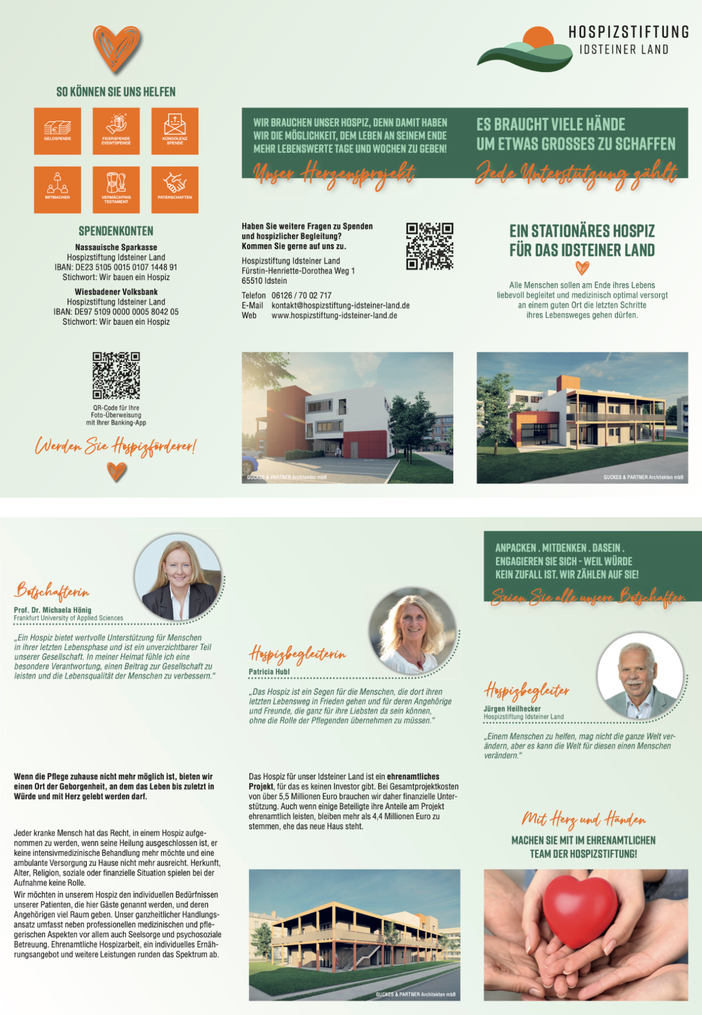 Flyer Zick-Zack-Falz