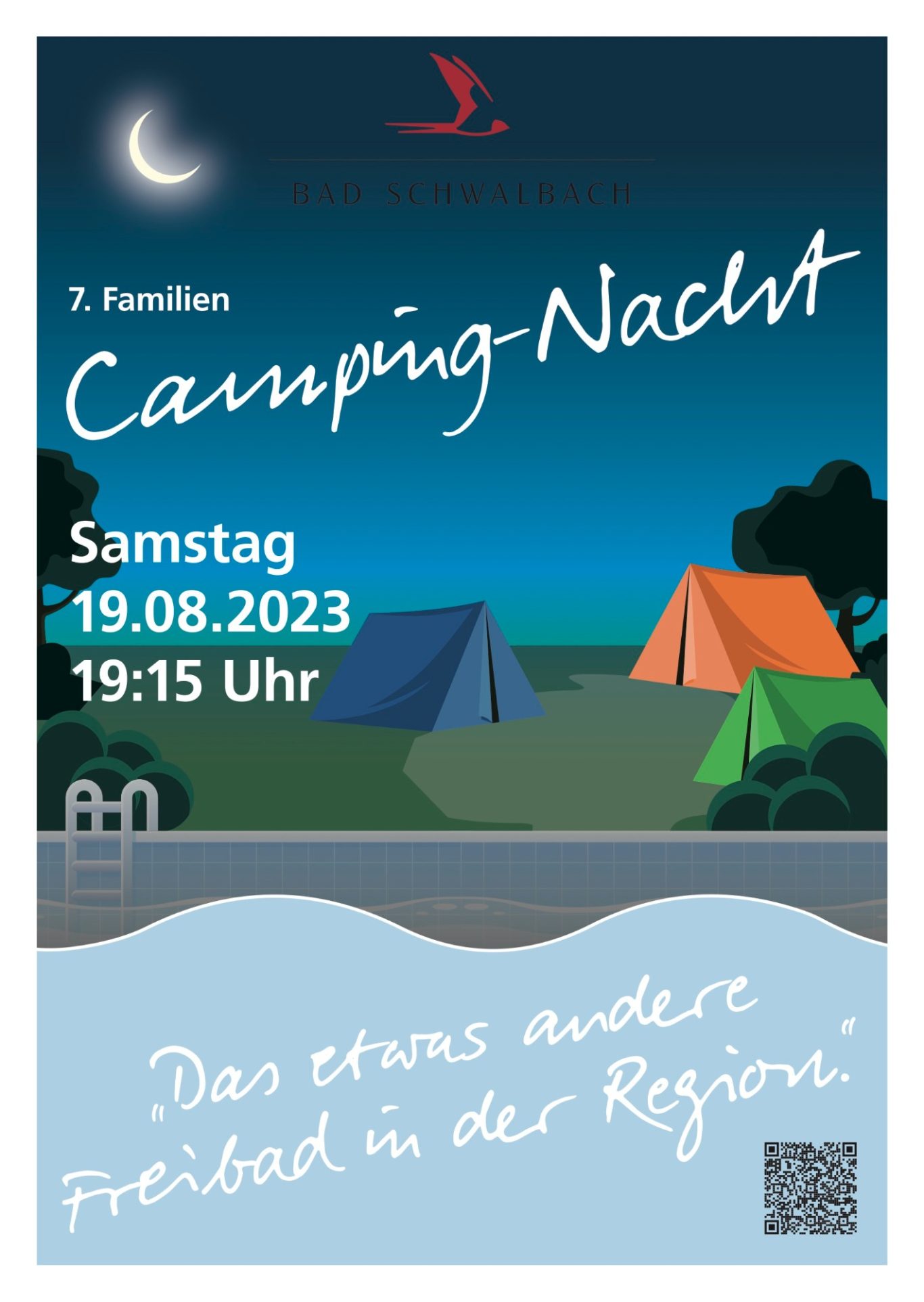 Plakat Freibad